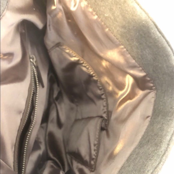 BUFFALO DAVID BITTON Gray Messenger Bag NWOT - Picture 5 of 8